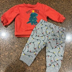 PL Baby Tree Rex Christmas Dinosaur Outfit